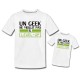 Ensemble de deux T-shirts "Un geek ne vieillit pa il level-up"