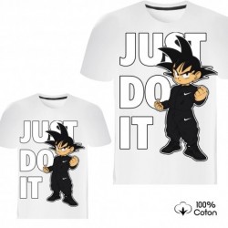 Ensemble de deux T-shirts "JUST DO IT DBZ"