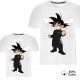 Ensemble de deux T-shirts "Adidas Dragon Ball Z"
