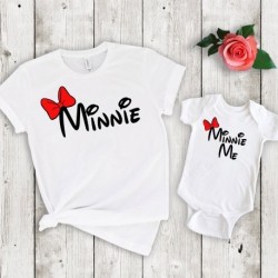 Ensemble bébé et maman "Minnie - Minnie me"