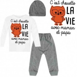 Ensemble "C'est chouette la vie avec maman et papa"