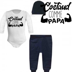 Ensemble "Costaud comme papa"