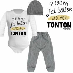 Ensemble "J'peux pas j'ai bétise avec mon tonton préféré"