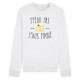 Sweatshirt "J'peux j'suis marié"