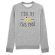 Sweatshirt "J'peux j'suis marié"
