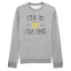 Sweatshirt "J'peux j'suis marié"