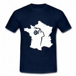 T-shirt MARIANNE CARTE DE FRANCE
