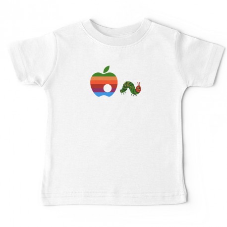 T-shirt "Ver de terre apple"