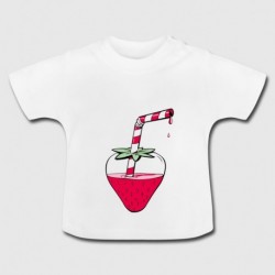 T-shirt "Cocktail Fraise"