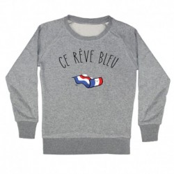 Sweatshirt "ce rêve bleu"