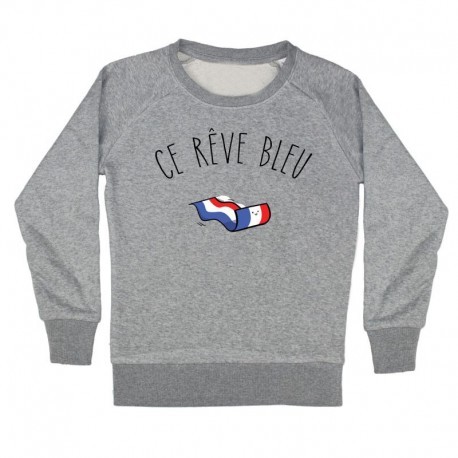 Sweatshirt "ce rêve bleu"