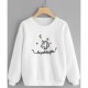 Sweatshirt "la petite fille"