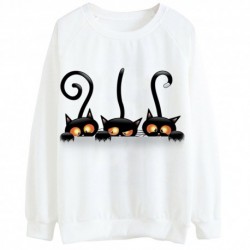 Sweatshirt "3 chats"