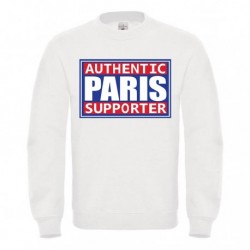 Sweatshirt "Authentic supporter Paris"