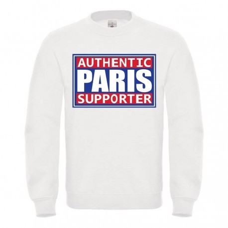 Sweatshirt "Authentic supporter Paris"