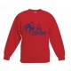 Sweatshirt "Fiers d'être bleus"