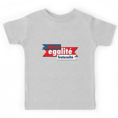 T-shirt "Liberté Egalité Fraternité"