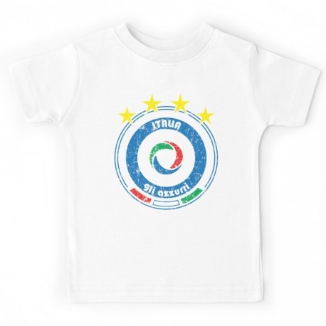T_shirt "Italia gli azzuri"