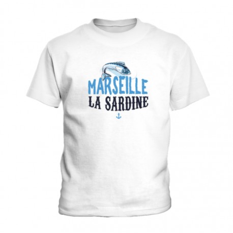 T-shirt "Marseille La sardine"