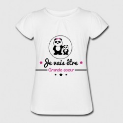 T-shirt "Je vais être grande soeur"