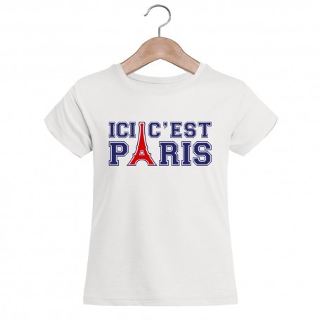 T-shirt "Ici c'est Paris"