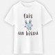 T-shirt "Fais un bisou"