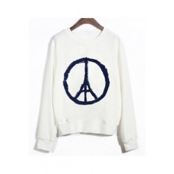 Sweatshirt "Peace and Love Paris"