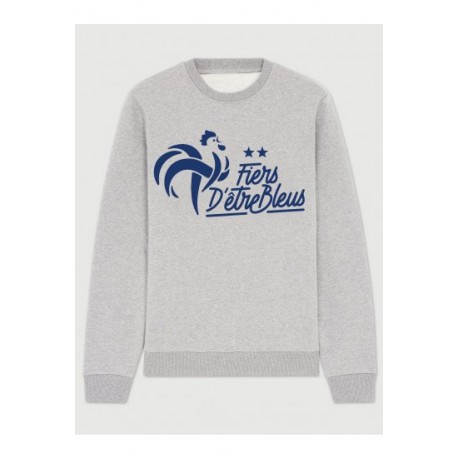 Sweatshirt "Fiers d'être bleus"