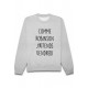 Sweatshirt "Comme Robinson j'attends Vendredi"