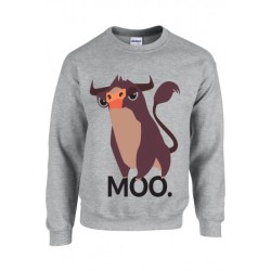 Sweatshirt GILDAN "MOO"