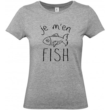 T-shirt "Je m'en FISH"