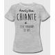 T-shirt "Avant j'étais chiante et...c'est toujours le cas"