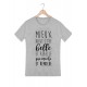 T-shirt "Mieux vaut être belle et rebelle que moche et remoche"