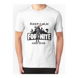 T-shirt "Fortnite Keep Calm and Dab"