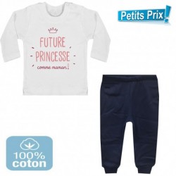 Ensemble "Future princesse comme maman"