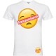 T-shirt pour homme en coton bio - Hamzandwich gros smiley