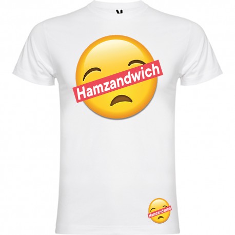 T-shirt pour homme en coton bio - Hamzandwich gros smiley