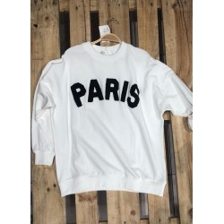 sweat coton saison printemp / été taille unique (paris)