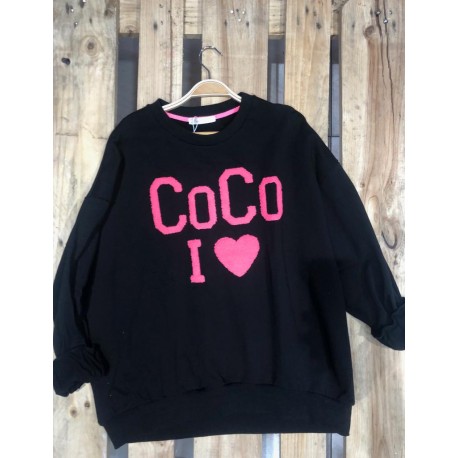 sweat coton saison printemp / été taille unique (CoCo love)