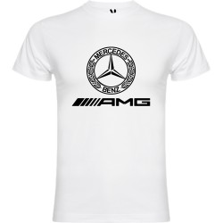 T-shirt pour homme en coton bio - "Mercedes Benz AMG" 2.0