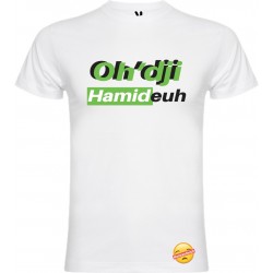 T-shirt pour homme en coton bio oh dji hamideuh vert