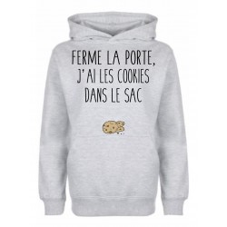 Sweatshirt "Ferme la porte"