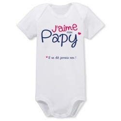 Body "J'aime mon papy"