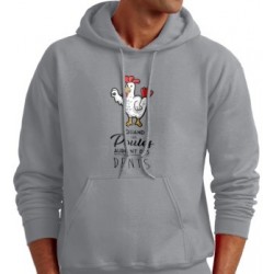 Sweatshirt "Quand les poules auront des dents"