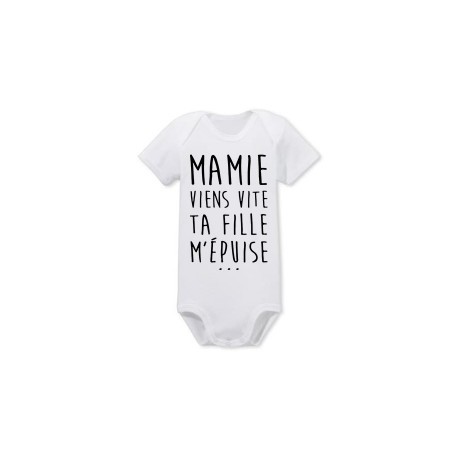 Body "Mamie viens vite ta fille m'épuise"