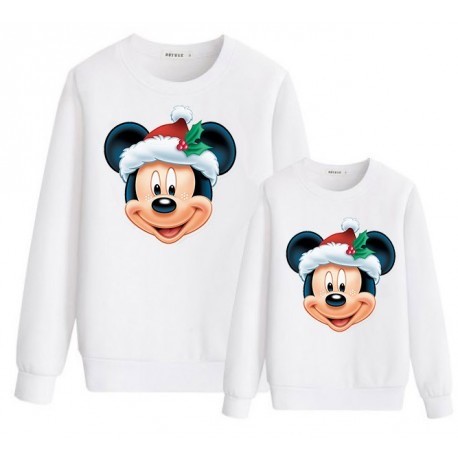 Sweatshirt "Mickey spécial Noêl"