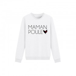 Sweatshirt "Maman poule"