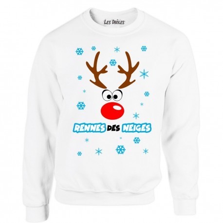 Sweatshirt "Rennes des neiges"