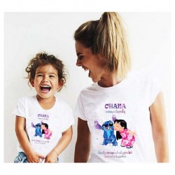 Ensemble de deux T-shirts "Lilo et Stitch"